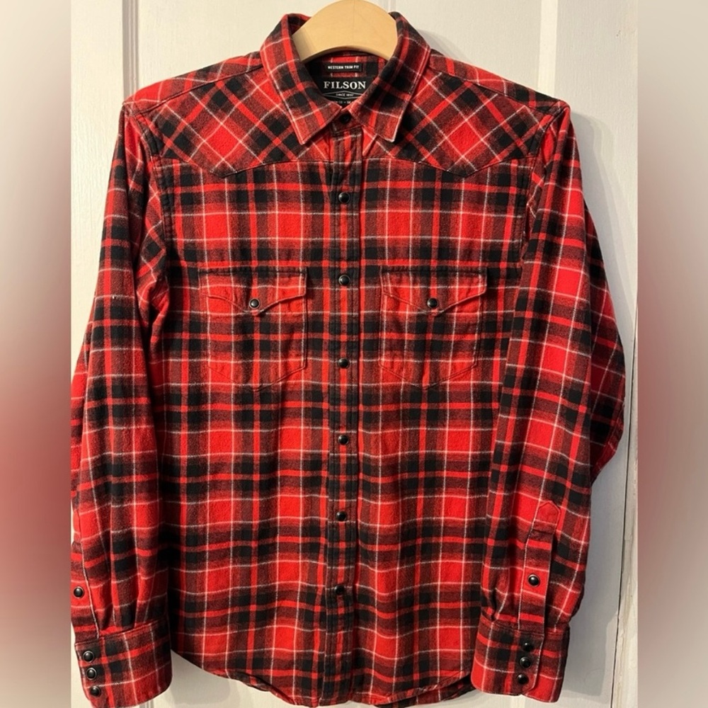 Filson Western Trim Fit flannel XS